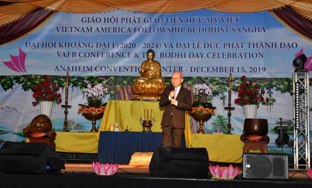 GIÁO HỘI PHẬT GIÁO LIÊN HỮU MỸ - VIỆT TỔ CHỨC ĐẠI LỄ ĐỨC PHẬT THÀNH ĐẠO &amp; ĐẠI HỘI KHOÁNG ĐẠI KỲ I (2020-2024)