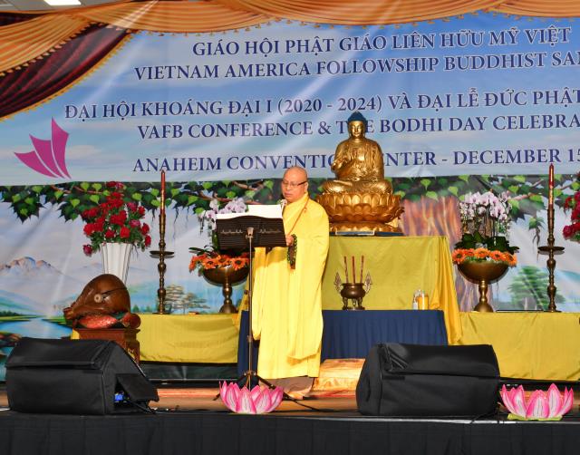 GIÁO HỘI PHẬT GIÁO LIÊN HỮU MỸ - VIỆT TỔ CHỨC ĐẠI LỄ ĐỨC PHẬT THÀNH ĐẠO &amp; ĐẠI HỘI KHOÁNG ĐẠI KỲ I (2020-2024)