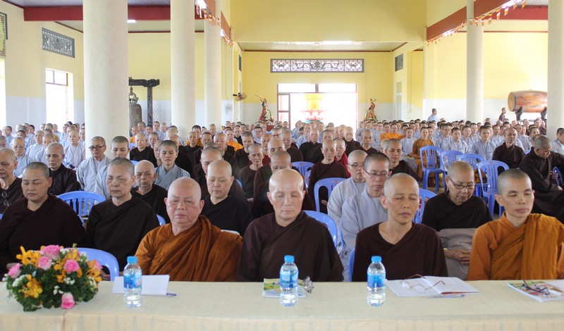 Đồng Nai:Khai mạc khóa bồi dưỡng nghiệp vụ hành chính và trụ trì