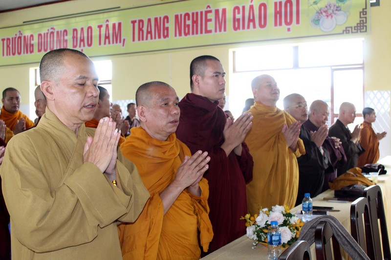 Đồng Nai:Ban tôn giáo - Trung Ương Giáo hội chia sẻ kinh nghiệm tại khóa bồi dưỡng NVHC và trụ trì