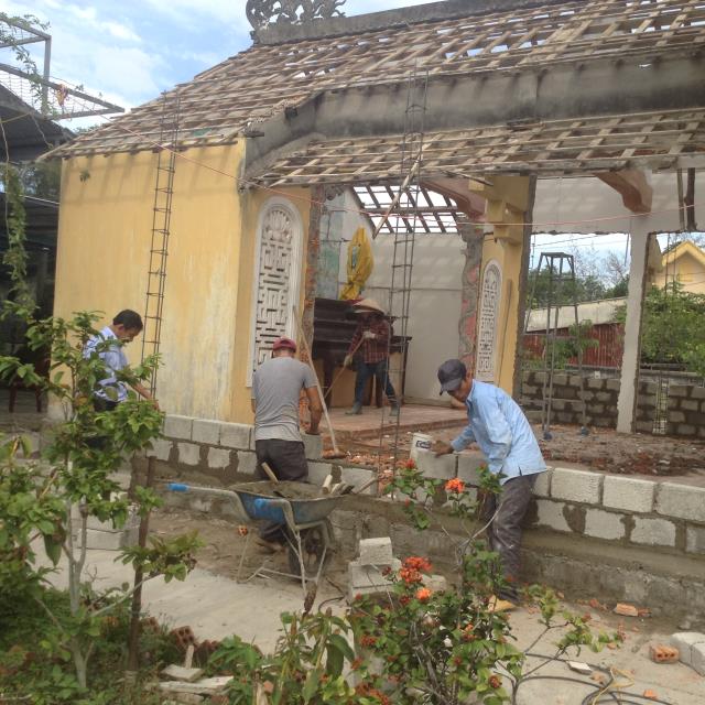 Quảng Trị: Đại tu Chùa Thanh Xuân, Triệu An, Triệu Phong