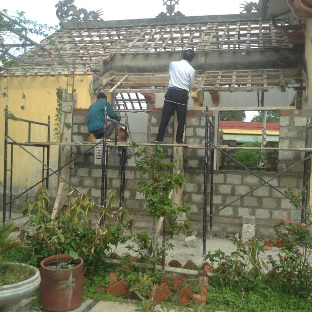 Quảng Trị: Đại tu Chùa Thanh Xuân, Triệu An, Triệu Phong