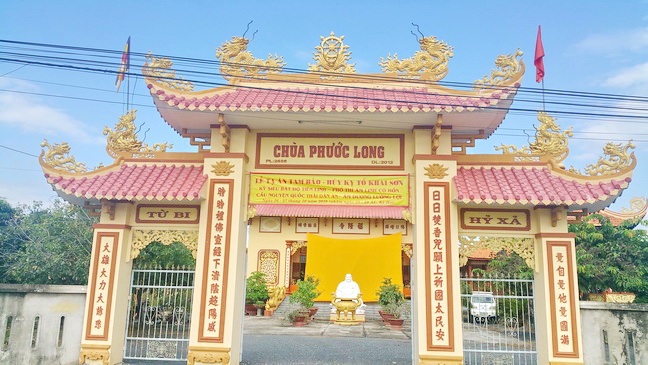Cổ tự Phước Long tưởng niệm tổ khai sơn