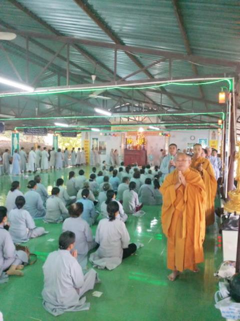Khánh Hòa: Chùa Linh Sơn Pháp Ấn Khóa Tu Niệm Phật 1 Ngày