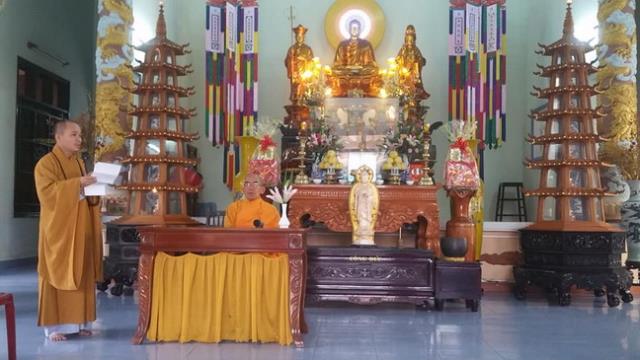 Khánh Hòa: Trang nghiêm lễ thành đạo tại chùa Đức Hòa