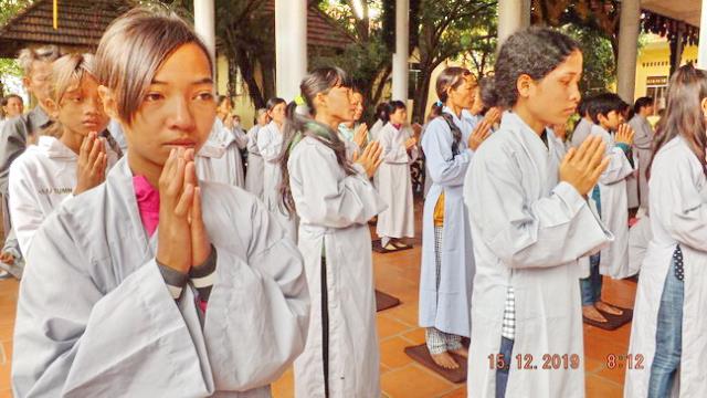 Hòa thượng Thích Giác Hạnh thuyết giảng tại chùa Lộc Thọ