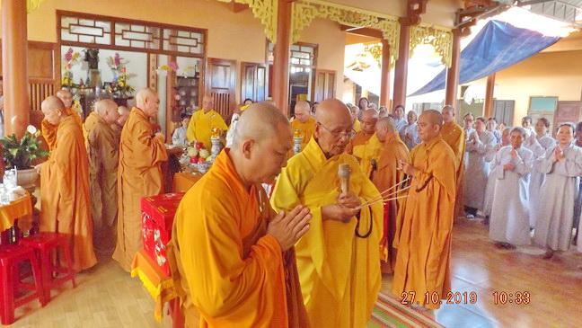 Cổ tự Phước Long tưởng niệm tổ khai sơn