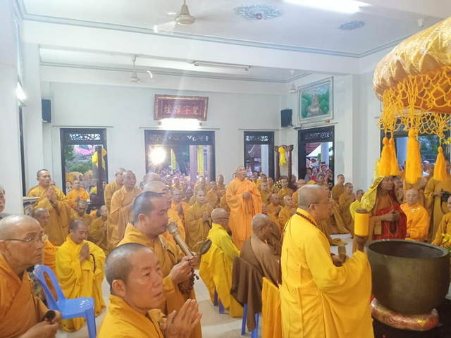 Lễ nhập kim quan Trưởng lão Hòa thượng Thích Như Ý
