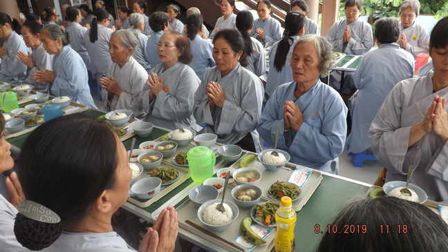 Khóa tu niệm Phật lần 9 tại chùa Linh Sơn Pháp Ấn