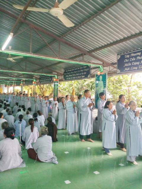 Khánh Hòa: Chùa Linh Sơn Pháp Ấn Khóa Tu Niệm Phật 1 Ngày