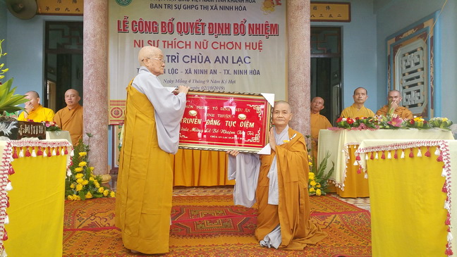 Lễ đại tường cố Ni trưởng TN Diệu Thanh và công bố quyết định bổ nhiệm trụ trì chùa An Lạc