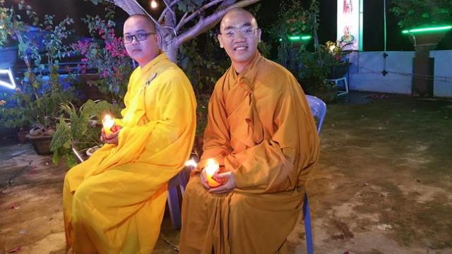 Trang nghiêm lễ vía Phật Di Đà ở chùa Linh Sơn Pháp Ấn