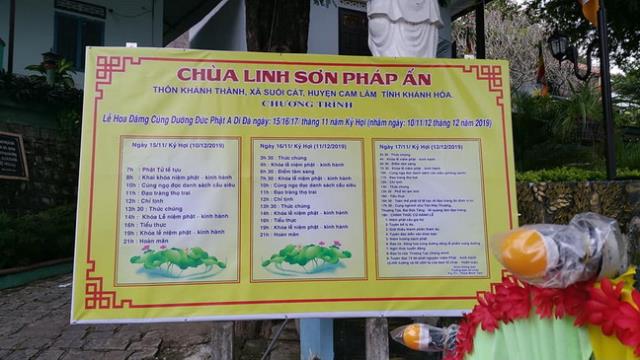 Trang nghiêm lễ vía Phật Di Đà ở chùa Linh Sơn Pháp Ấn