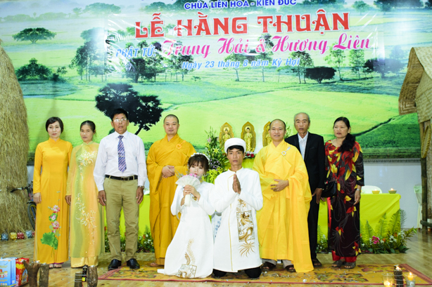 Lễ Hằng Thuận Tại Chùa Liên Hoa Kiến Đức Huyện Đắk R’Lấp Tỉnh Đắk Nông
