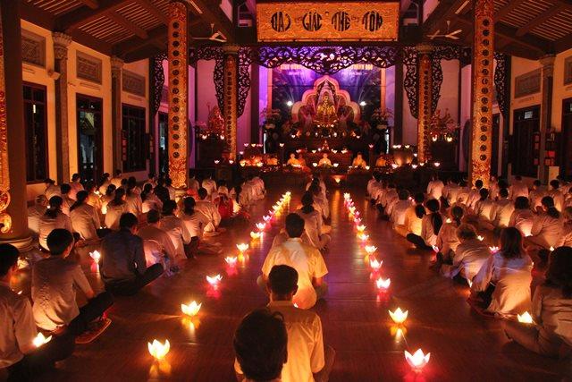 Lễ Thành Đạo Chùa Pháp Hoa Thành Phố Gia Nghĩa Tỉnh Đắk Nông