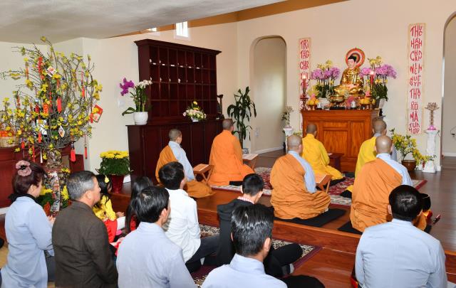 Trung Tâm Tu Học Phổ Trí, California Tổ Chức Lễ Cầu An Đầu Năm Canh Tý (2020)