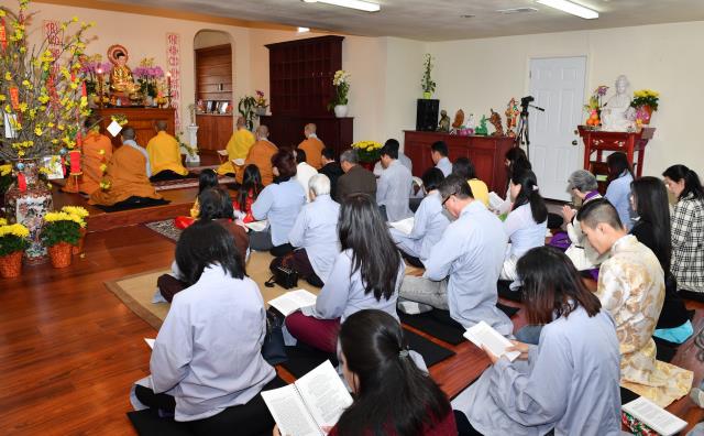 Trung Tâm Tu Học Phổ Trí, California Tổ Chức Lễ Cầu An Đầu Năm Canh Tý (2020)