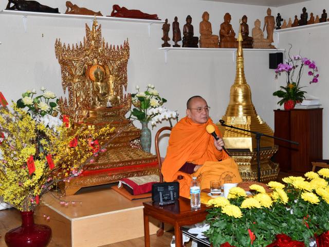 Hòa Thượng Bửu Chánh Giảng Pháp Tại Tháp Hòa Bình, San Jose (Hoa Kỳ)