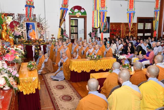 Chùa Đức Viên, San Jose (Hoa Kỳ) Tổ Chức Trang Nghiêm Lễ Tưởng Niệm Lần Thứ 21 Sư Bà Tọa Chủ Thích Đàm Lựu