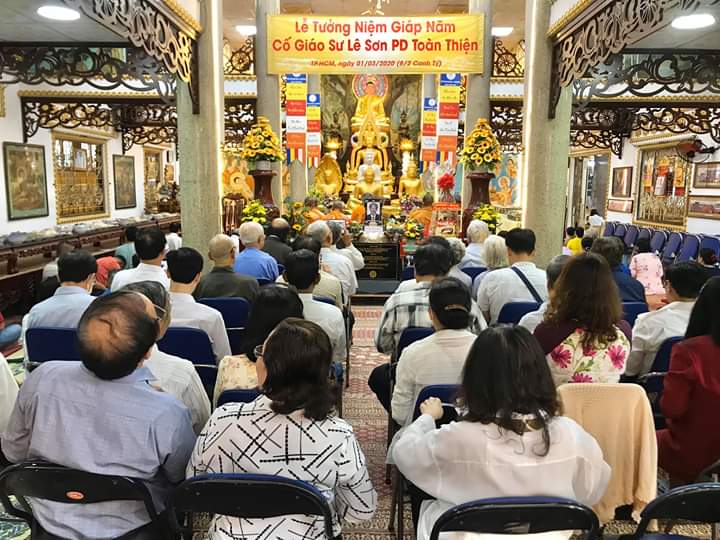 TP Hồ Chí Minh:   Lễ tưởng niệm cố giáo sư Lê Sơn