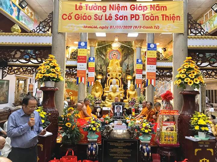 TP Hồ Chí Minh:   Lễ tưởng niệm cố giáo sư Lê Sơn