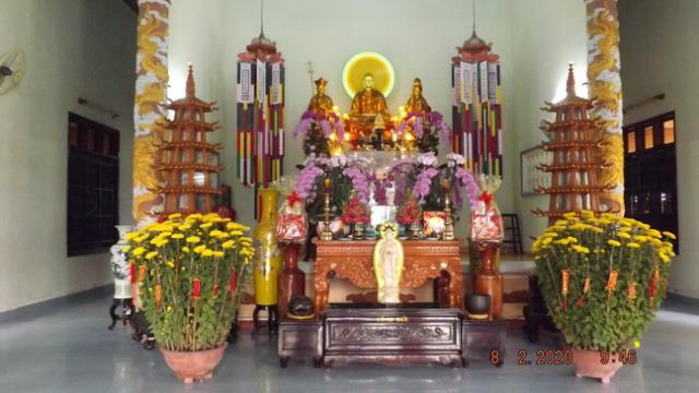 Lễ cầu an đầu năm Canh Tý tại chùa Đức Hòa