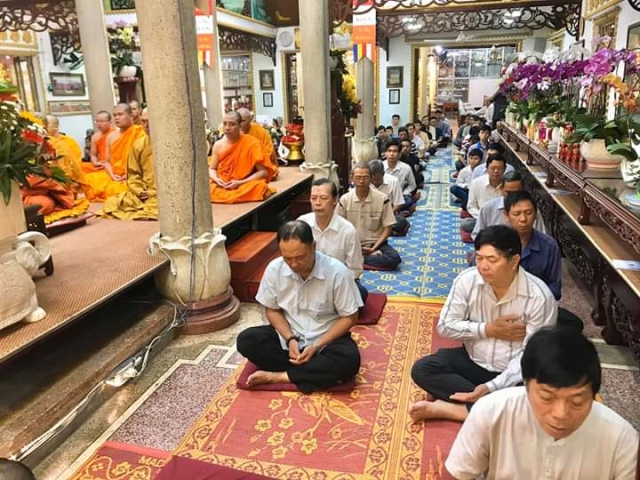 TP.HCM: Khóa tịnh tu An Lạc kì 517 tại chùa Phổ Minh