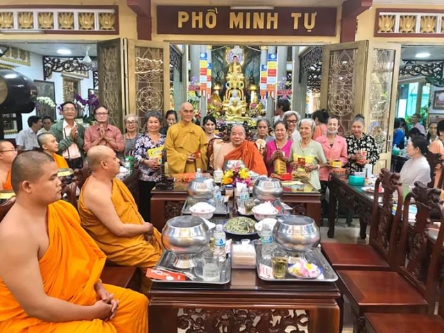 TP.HCM: Khóa tịnh tu An Lạc kì 517 tại chùa Phổ Minh
