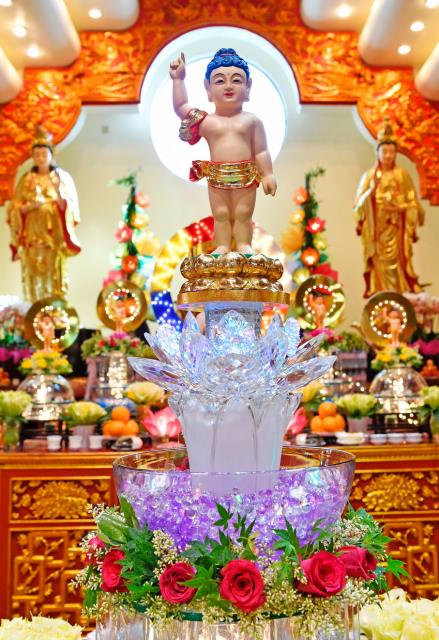 Trang Nghiêm Lễ Kỷ Niệm Ngày Đức Phật Đản Sanh Lần Thứ 2644 (Pl 2564, Dl 2020) Tại Chùa Đức Viên, San Jose, Hoa Kỳ.