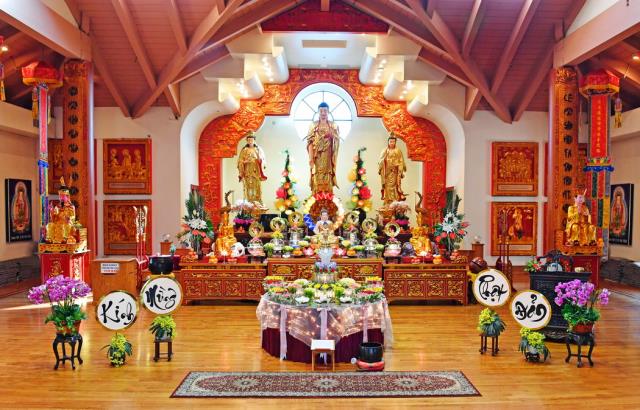 Trang Nghiêm Lễ Kỷ Niệm Ngày Đức Phật Đản Sanh Lần Thứ 2644 (Pl 2564, Dl 2020) Tại Chùa Đức Viên, San Jose, Hoa Kỳ.
