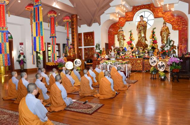 Trang Nghiêm Lễ Kỷ Niệm Ngày Đức Phật Đản Sanh Lần Thứ 2644 (Pl 2564, Dl 2020) Tại Chùa Đức Viên, San Jose, Hoa Kỳ.