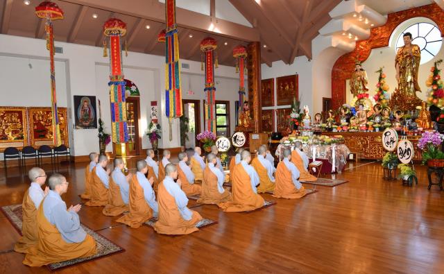 Trang Nghiêm Lễ Kỷ Niệm Ngày Đức Phật Đản Sanh Lần Thứ 2644 (Pl 2564, Dl 2020) Tại Chùa Đức Viên, San Jose, Hoa Kỳ.