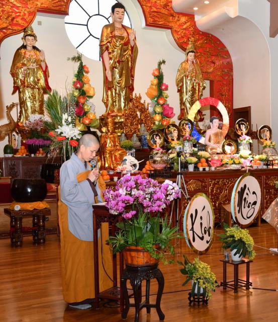Trang Nghiêm Lễ Kỷ Niệm Ngày Đức Phật Đản Sanh Lần Thứ 2644 (Pl 2564, Dl 2020) Tại Chùa Đức Viên, San Jose, Hoa Kỳ.