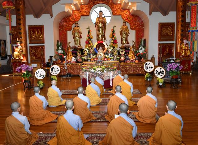 Trang Nghiêm Lễ Kỷ Niệm Ngày Đức Phật Đản Sanh Lần Thứ 2644 (Pl 2564, Dl 2020) Tại Chùa Đức Viên, San Jose, Hoa Kỳ.