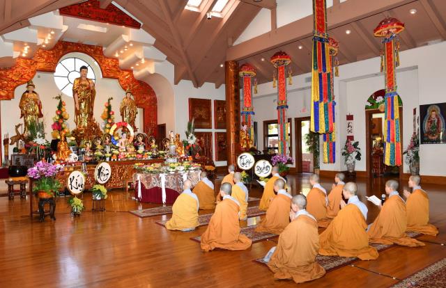 Trang Nghiêm Lễ Kỷ Niệm Ngày Đức Phật Đản Sanh Lần Thứ 2644 (Pl 2564, Dl 2020) Tại Chùa Đức Viên, San Jose, Hoa Kỳ.