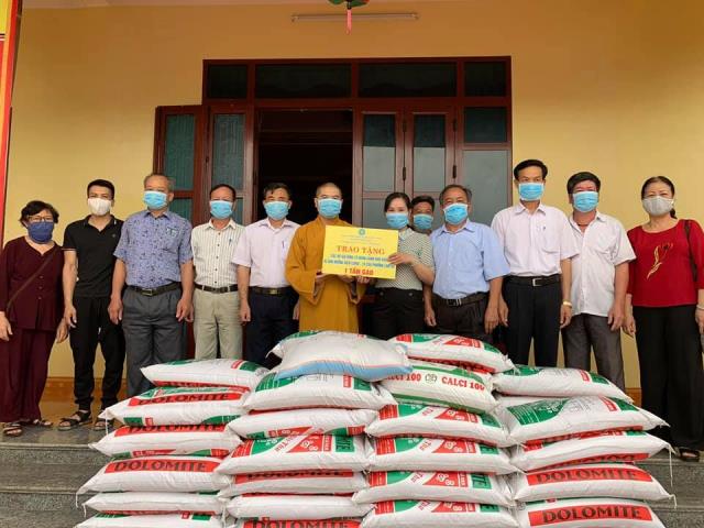 Hà Nam: Chùa Hòa Lạc nhiều hoạt động từ thiện mùa dịch Covid - 19