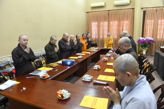 TP. HCM: Xét duyệt tuyển sinh Thạc sĩ Phật học khóa III