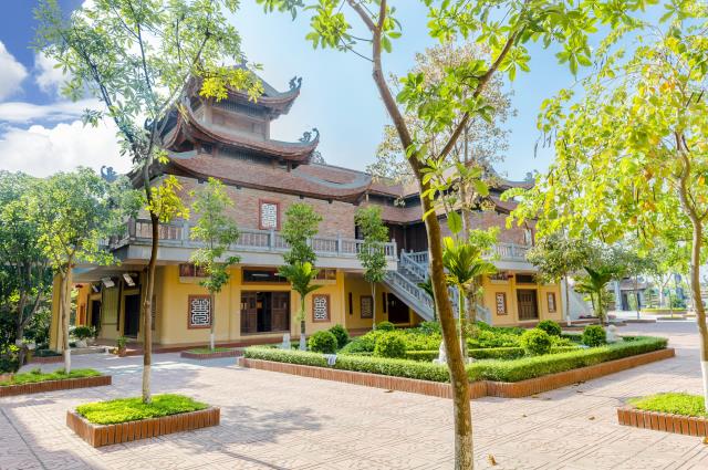 Đại Từ Ân - Ngôi Chùa &amp; Trường Phật Học Nằm Trong  Khu Đô Thị Sinh Thái Cao Cấp Đan Phượng, Hà Nội
