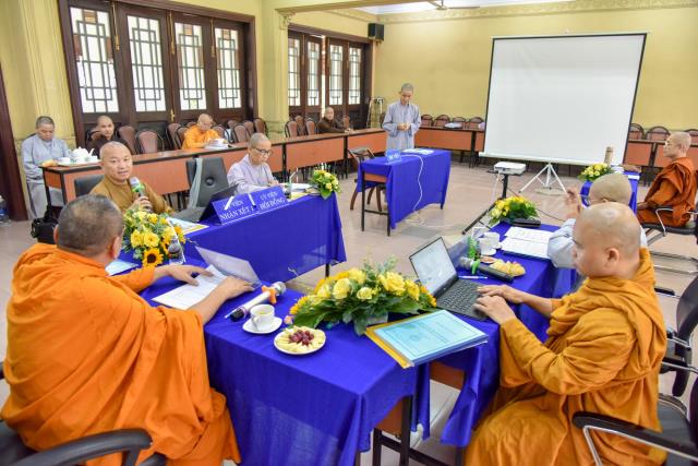 HVPGVN tại TP. HCM: Bảo vệ luận văn Thạc sĩ Phật học khóa 1 đợt 4