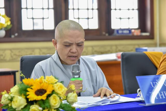HVPGVN tại TP. HCM: Bảo vệ luận văn Thạc sĩ Phật học khóa 1 đợt 4