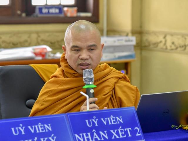 HVPGVN tại TP. HCM: Bảo vệ luận văn Thạc sĩ Phật học khóa 1 đợt 4