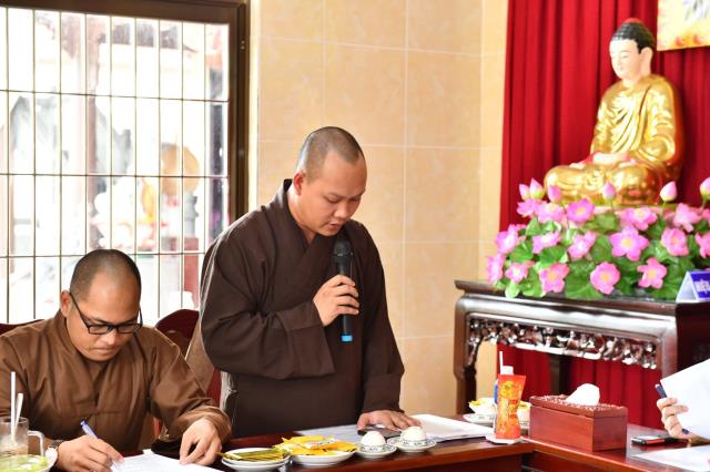 Cần Thơ: HVPGVN tại TP. HCM triển khai công tác đào tạo Cao đẳng liên thông tại chùa Phước Long