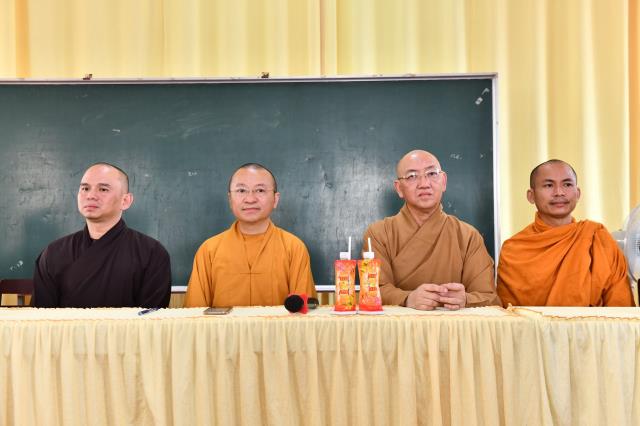 Cần Thơ: HVPGVN tại TP. HCM triển khai công tác đào tạo Cao đẳng liên thông tại chùa Phước Long