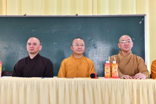 Cần Thơ: HVPGVN tại TP. HCM triển khai công tác đào tạo Cao đẳng liên thông tại chùa Phước Long