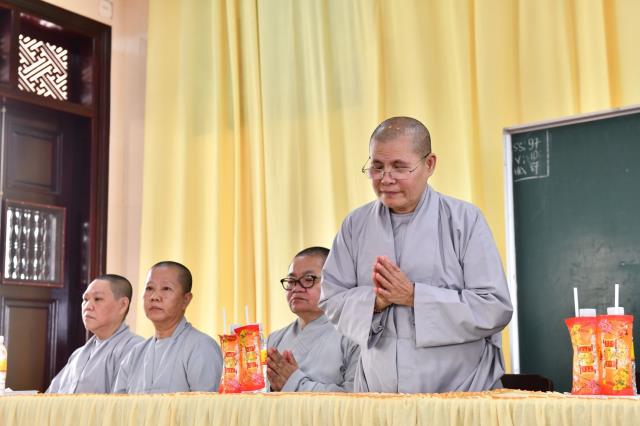 Cần Thơ: HVPGVN tại TP. HCM triển khai công tác đào tạo Cao đẳng liên thông tại chùa Phước Long