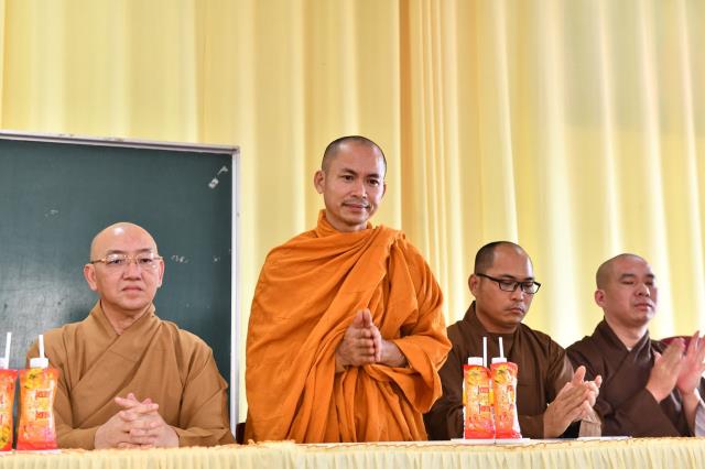 Cần Thơ: HVPGVN tại TP. HCM triển khai công tác đào tạo Cao đẳng liên thông tại chùa Phước Long