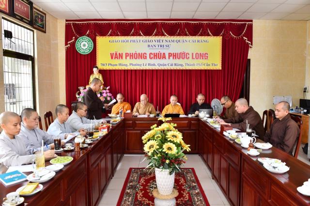 Cần Thơ: HVPGVN tại TP. HCM triển khai công tác đào tạo Cao đẳng liên thông tại chùa Phước Long