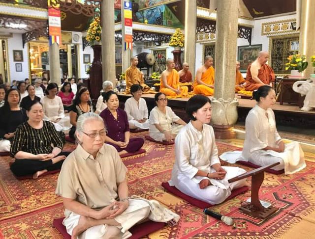 TP Hồ Chí Minh: Khóa Tịnh tu An lạc - kì 542 tại chùa Phổ Minh