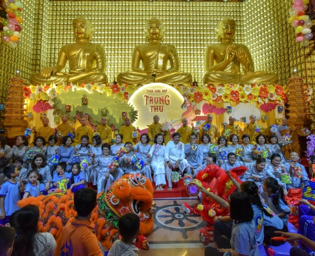 Tết Trông trăng tại chùa Giác Ngộ - Một đêm ý nghĩa