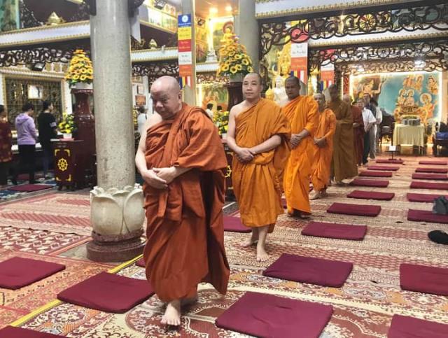 TP Hồ Chí Minh: Khóa Tịnh tu An lạc - kì 542 tại chùa Phổ Minh
